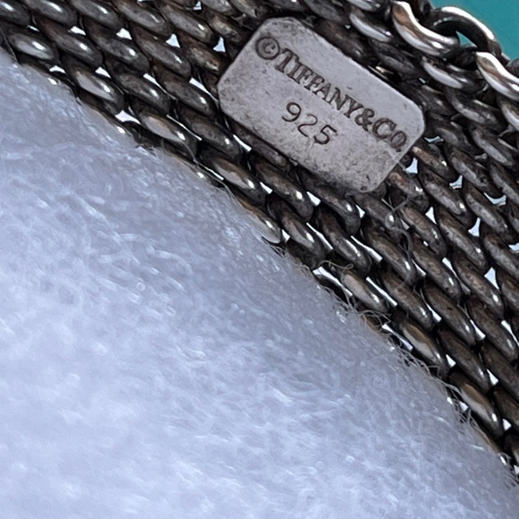 Tiffany & Co. Silver Mesh Bracelet and Ring set - Picture 4 of 15